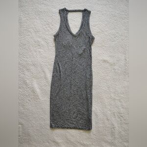 *Like New* Mossimo Supply Co. Women's Small Heather Gray Ribbed Bodycon Dress